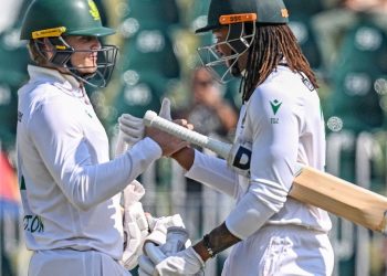 Sudáfrica vence a Pakistán por ocho terrenos para empatar la serie de pruebas | Noticias de críquet