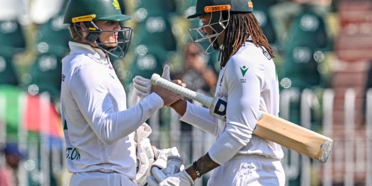 Sudáfrica vence a Pakistán por ocho terrenos para empatar la serie de pruebas | Noticias de críquet