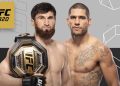 Magomed Ankalaev vs. Alex Pereira: Cartelera Oficial, Hora y TV para Mirar UFC 320