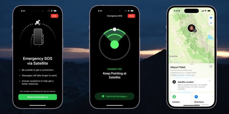Apple lanzará la función Emergency SOS vía satélite en México a finales de este año