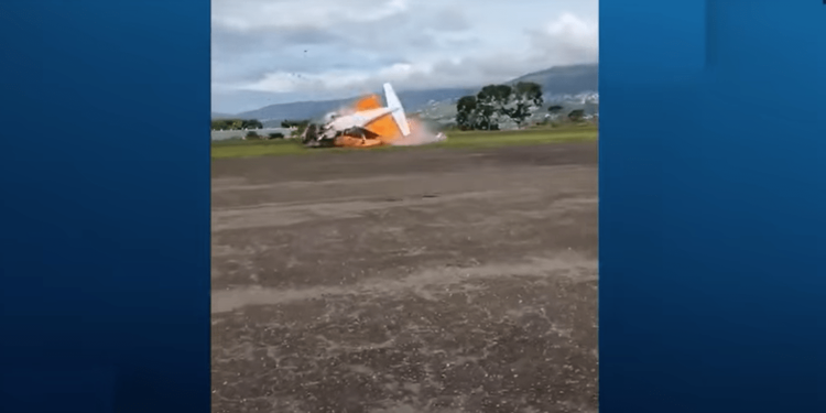 Avioneta se estrella segundos después de despegar en Venezuela: no hubo sobrevivientes