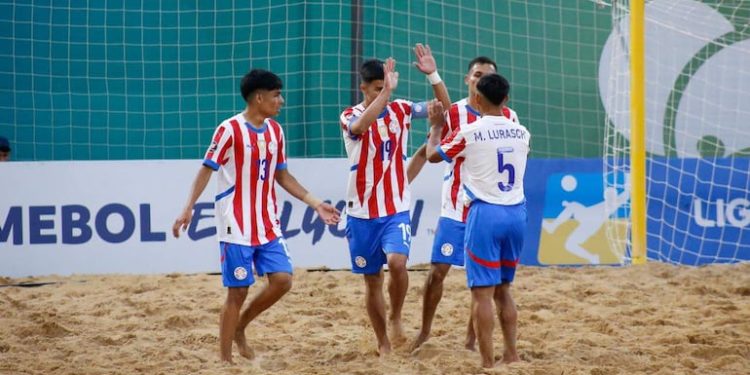 Evolución de Fútbol Playa: Festejos Pynandi – Polideportivo