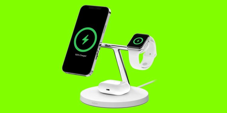 Obtenga un descuento de Prime Day en el mejor cargador inalámbrico de Apple 3 en 1 de Belkin