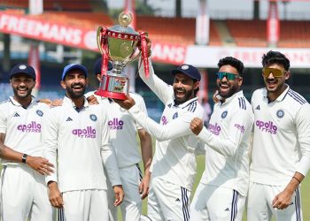 India completa barrido de las Indias Occidentales