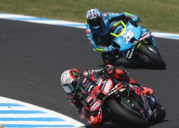 Bezzecchi puede hasta con las gaviotas