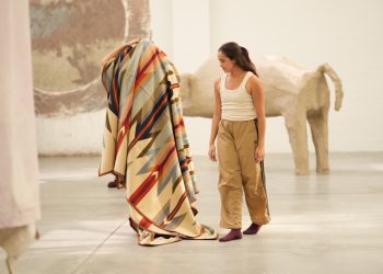 Para Duane Linklater, es un mundo de búfalos