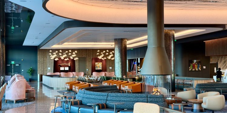 Primer vistazo: el impresionante nuevo Sky Club de Delta en el centro de Salt Lake City