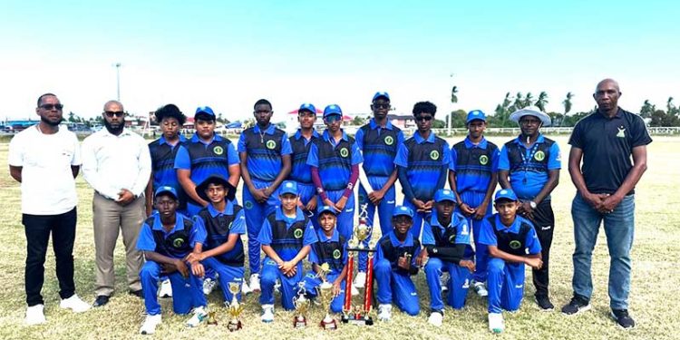 Dethrone Dethrone Esequibo para tomar el título entre condados sub-13