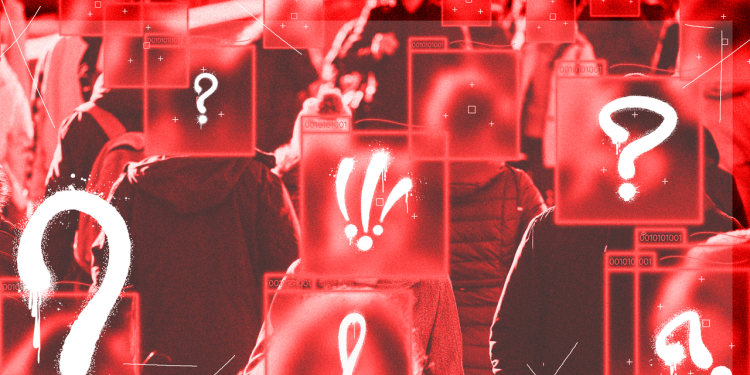 Cuando el reconocimiento facial no sabe que tu cara es una cara