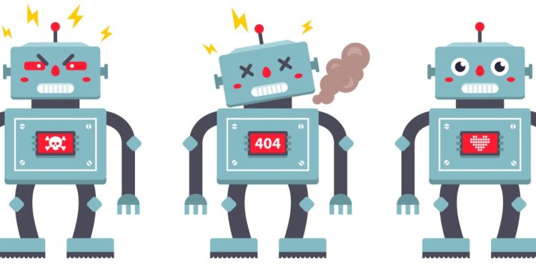 La estrella robot de TikTok, Rizzbot, me señaló el dedo medio