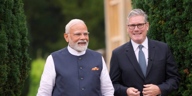 Keir Starmer y Narendra Modi Eye Merter Tech lazos en Mumbai Summit – Politico