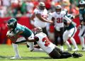 Notas de Eagles: Tomar la temperatura de Devonta Smith, frente a Patrick Surtain II, faltando a Nakobe Dean