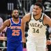 Antetokounmpo pierde 37 puntos en un esfuerzo dominante sobre Karl-Anthony Towns