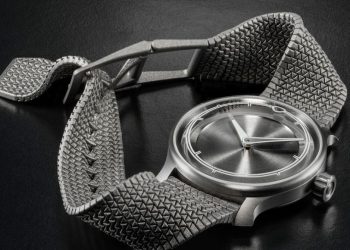Esta marca de relojes ha creado un tipo de correa completamente nuevo utilizando láser
