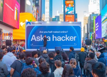 «Vimos una auténtica conmoción en los rostros de la gente»: NordVPN llega a Times Square para desacreditar los mitos de seguridad online de los estadounidenses