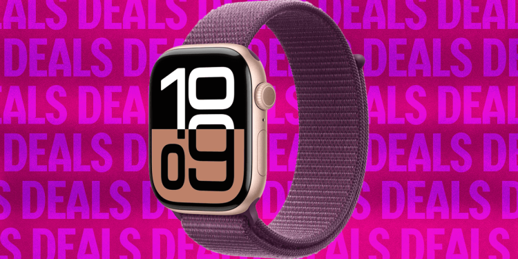 La Serie de Apple Watch 10 es de $ 170 de descuento