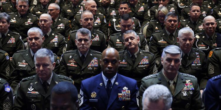 El discurso militar de Trump fue un ataque a los valores fundamentales