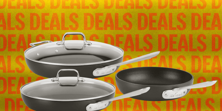 Ahorre $ 30 en este juego de sartenes antiadherentes totalmente revestidas