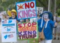Protestas en Estados Unidos y Europa en contra de Trump con el lema No Kings