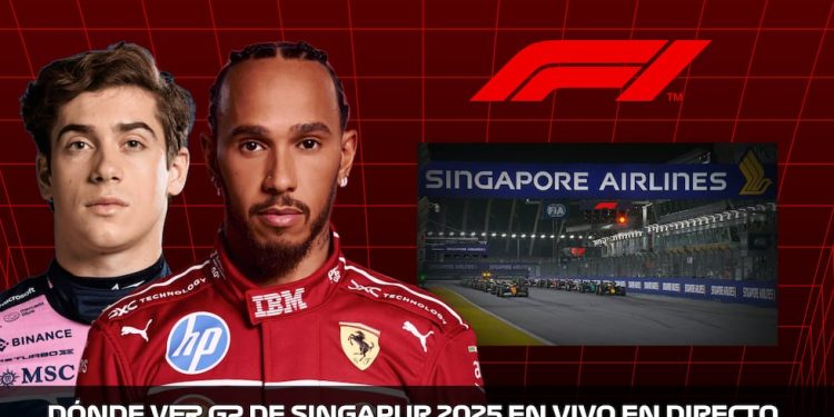 ◉ ¿Dónde se ve la Carrera de F1 GP de Singapur 2025 en Vivo en Direto por Fórmula Uno en USA, México y España? | REVISTA