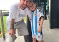 La emotiva historia del nene que se volvió viral después de conocer a Messi :: Olé