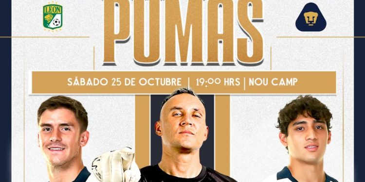 León vs. Pumas: Canal y hora para ver el partido donde Keylor Navas y James Rodríguez se enfrentarán