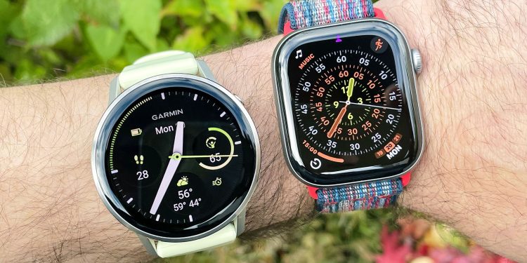 Caminé 5000 pasos con el Apple Watch 11 frente al Garmin Venu 4, y el ganador es claro
