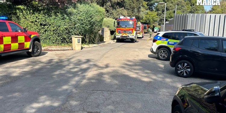 La casa de Vinicius sufre un incendio tras arder la sauna del sótano