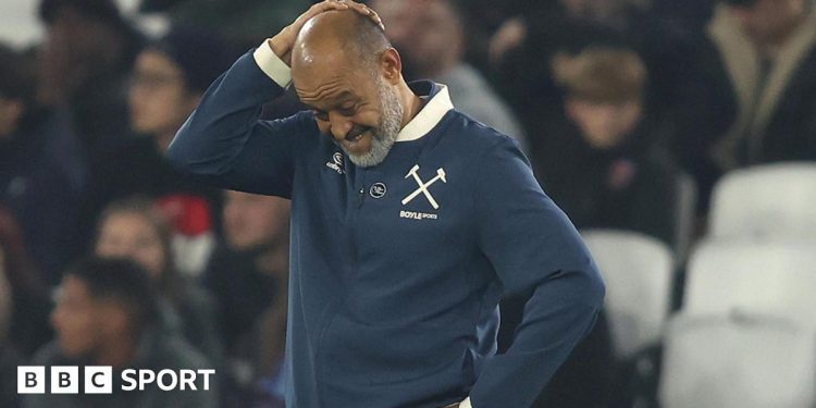 West Ham: 'Tenemos que volver a unir a los aficionados': por qué Nuno tiene un 'trabajo enorme'