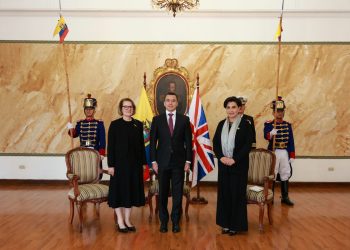 Embajadores de China, Reino Unido y Canadá presentaron sus cartas credenciales en Ecuador