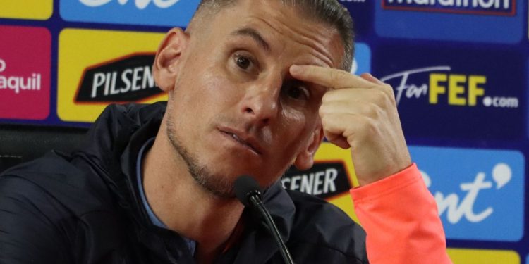 Sebastián Beccacece logró un récord inédito con la Selección de Ecuador