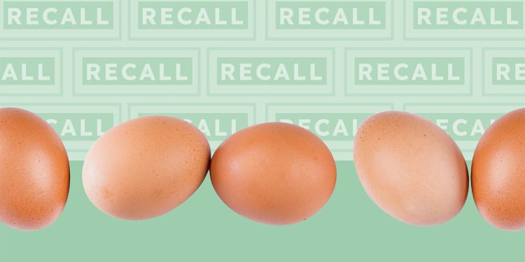 La contaminación por Salmonella provoca la retirada de más de 6 millones de huevos