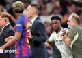 El Clásico: Vinicius Jr del Real Madrid 'no quiso ofender a nadie' durante el choque contra el Barcelona