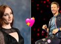 Chris Martin y Sophie Turner serán novios ahora y es la prueba de la teoría del clavo que saca otro clavo.