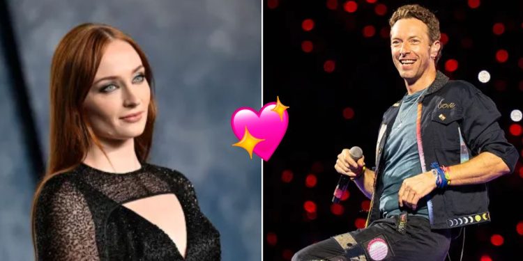Chris Martin y Sophie Turner serán novios ahora y es la prueba de la teoría del clavo que saca otro clavo.