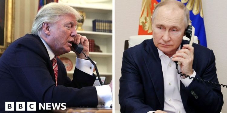 Trump dice que se reunirá nuevamente con Putin después de «grandes avances» durante la llamada