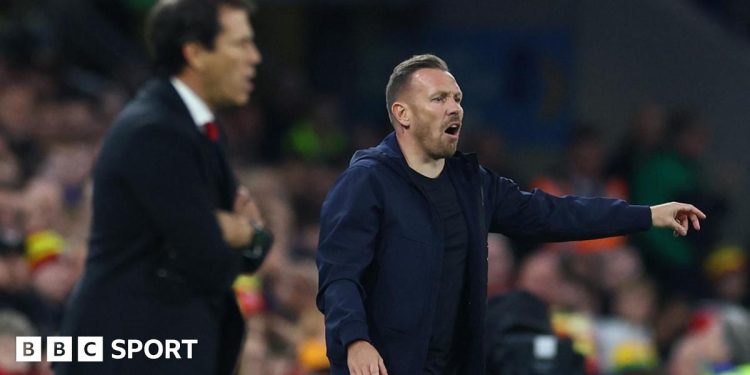 Craig Bellamy: el seleccionador de Gales se queja de la derrota de Bélgica con el «corazón en la boca»