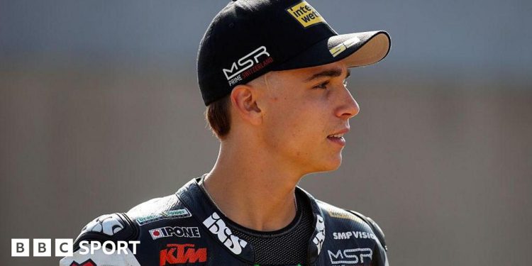 Noah Dettwiler 'ya no está crítico' tras su accidente en Moto3
