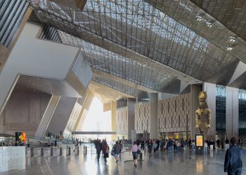 Frente a las pirámides de Giza, se inaugurará el gran museo egipcio