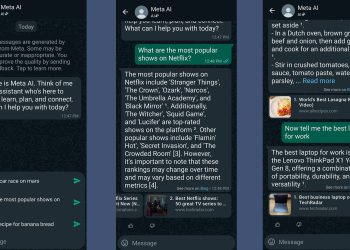 Meta prohibirá los chatbots rivales con IA en WhatsApp
