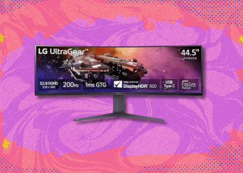 La mejor oferta en monitores para juegos: Ahorre $ 103 en LG 45GR75DC-B Ultragear Curved