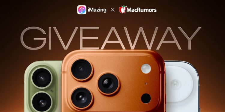 Sorteo de MacRumors: Gana un iPhone Air o iPhone 17 Pro de Imazing