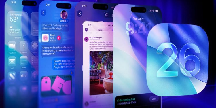 Cómo poner fondos en mensajes en iOS 26