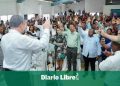 Leonel Fernández juramenta miembros del PRM y PLD en San Cristóbal