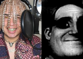 ¡De terror! Él es el rapero mexicano que se implantó cadenas de oro en la cabeza y llevó la extravagancia muy lejos.