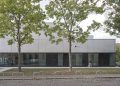 Instalación de natación modular Sportbad am Rabet / gmp Architects