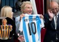 Rod Stewart, entre Atlanta, Messi y Maradona :: Olé