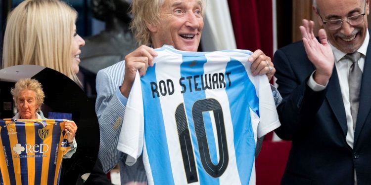 Rod Stewart, entre Atlanta, Messi y Maradona :: Olé