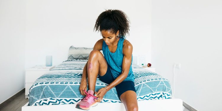 ¿Por qué mis espinillas están magulladas de correr?