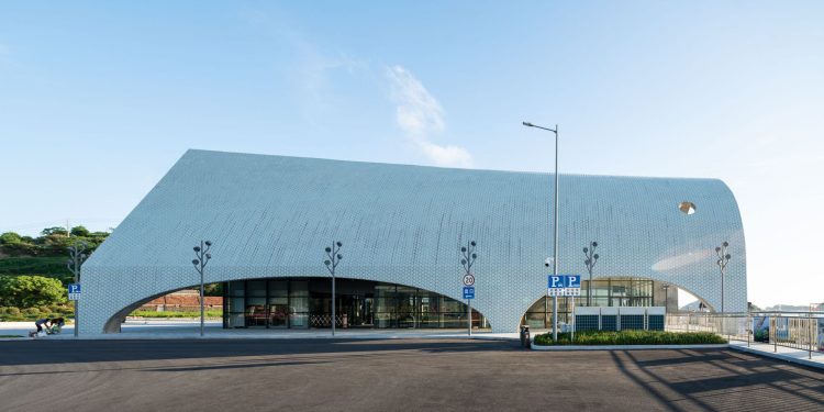 Terminal de ferry de Xiazhi, isla de Xiazhi / Atelier Z+